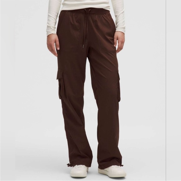 lululemon athletica Pants - Lululemon Athletica Dark Brown Cargo Pants